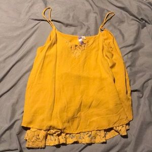 Yellow Tank Top